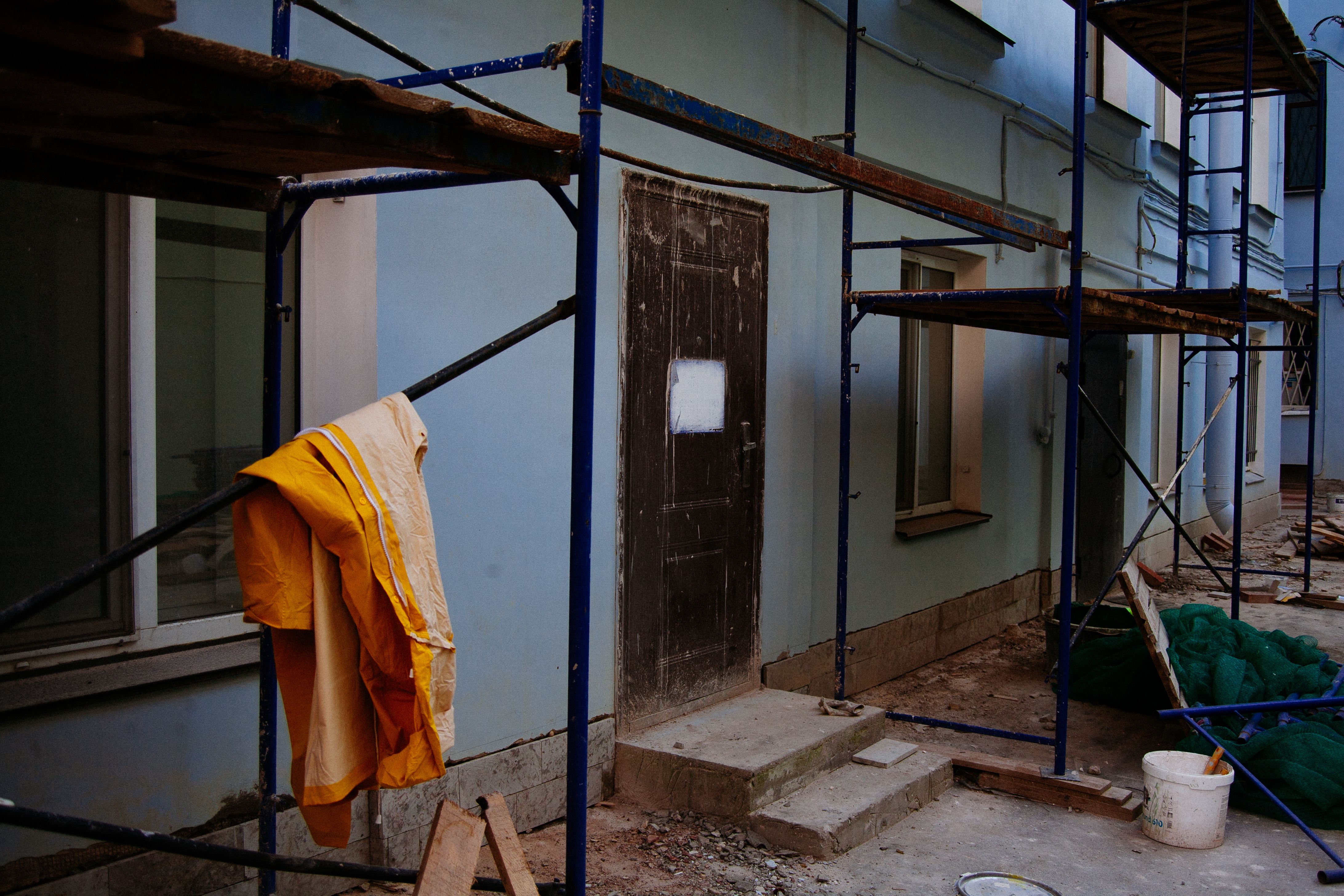 Construction project in progress